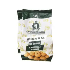 LA CAJAMARQUEZA - Rosquitas al Ajo con Mantequilla y Orégano