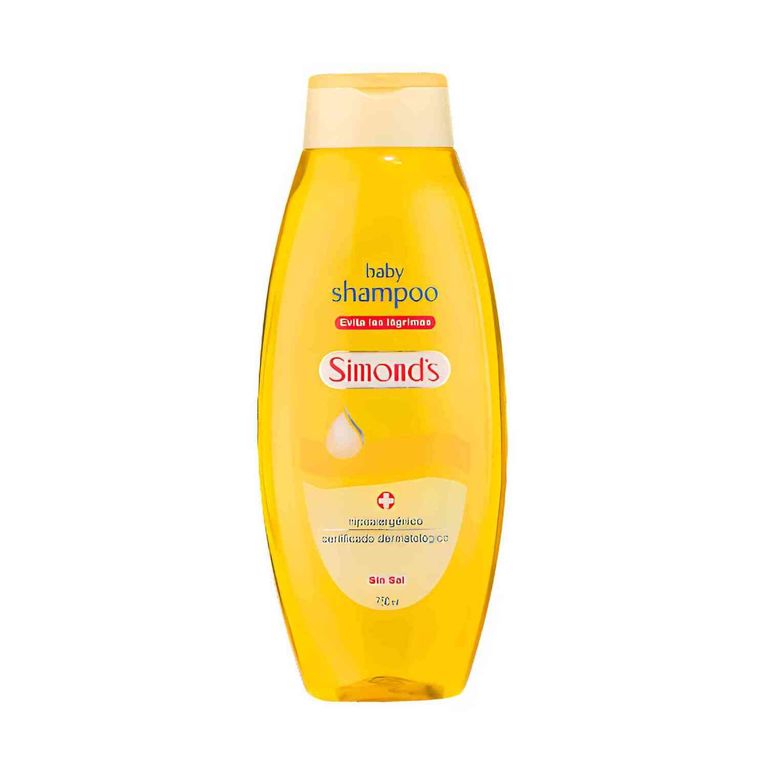 Shampoo Bebé Simonds Evita Lágrimas Botella 750 mL