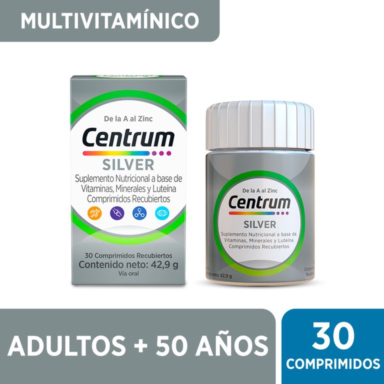 Multivitamínico Centrum Silver Envase 30 Und
