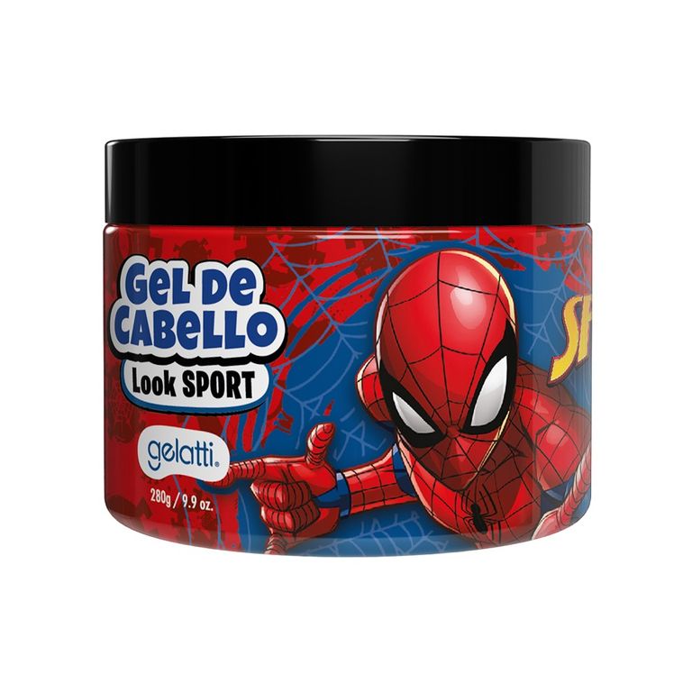 Gel para Cabello Gelatti Spiderman Envase 280 g