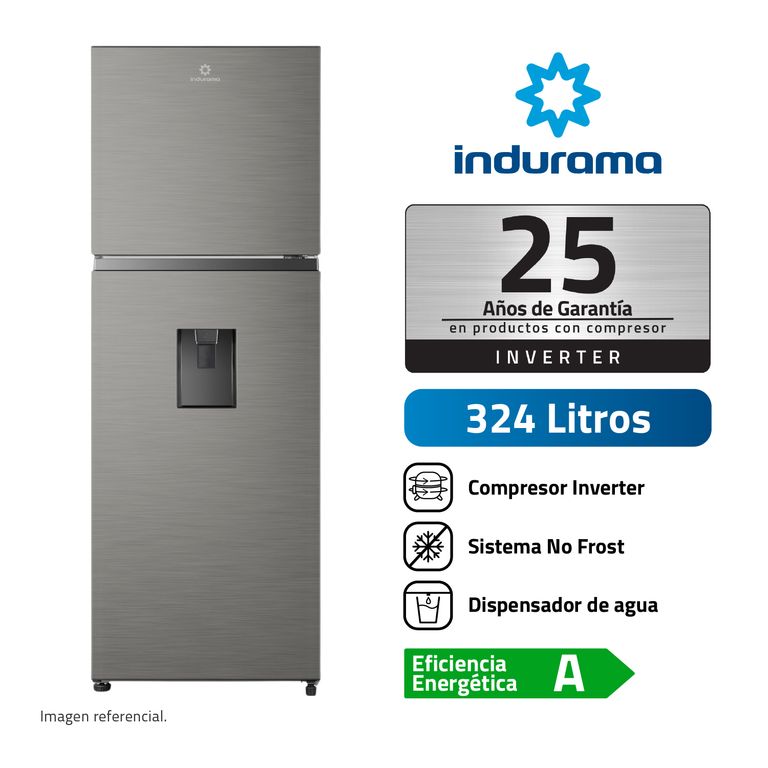 Refrigeradora Top Mount 324 L No Frost con Dispensador RI-439DI Croma