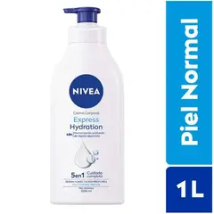 NIVEA - Crema Corporal Nivea Hidratación Express Botella 1 L
