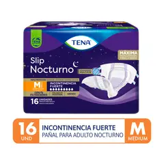 TENA - Pañal para Adulto Tena Slip Nocturno Talla M Empaque 16 Und