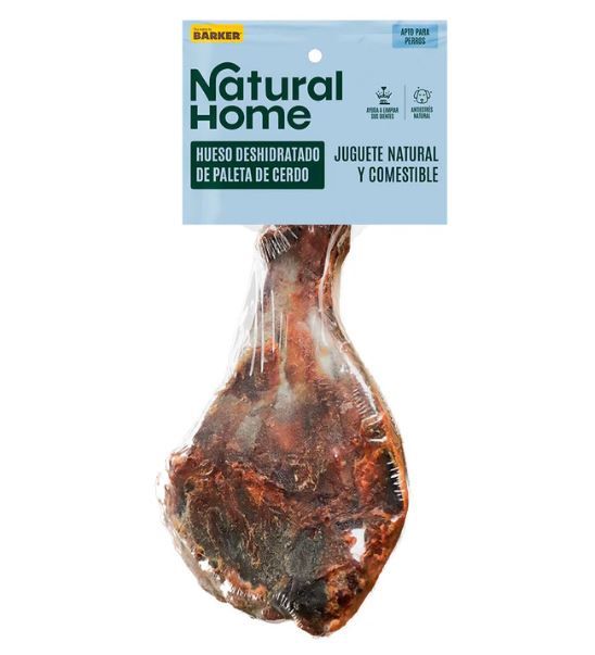 Hueso Paleta de Cerdo Deshidratado Natural Home Empaque 1 Und