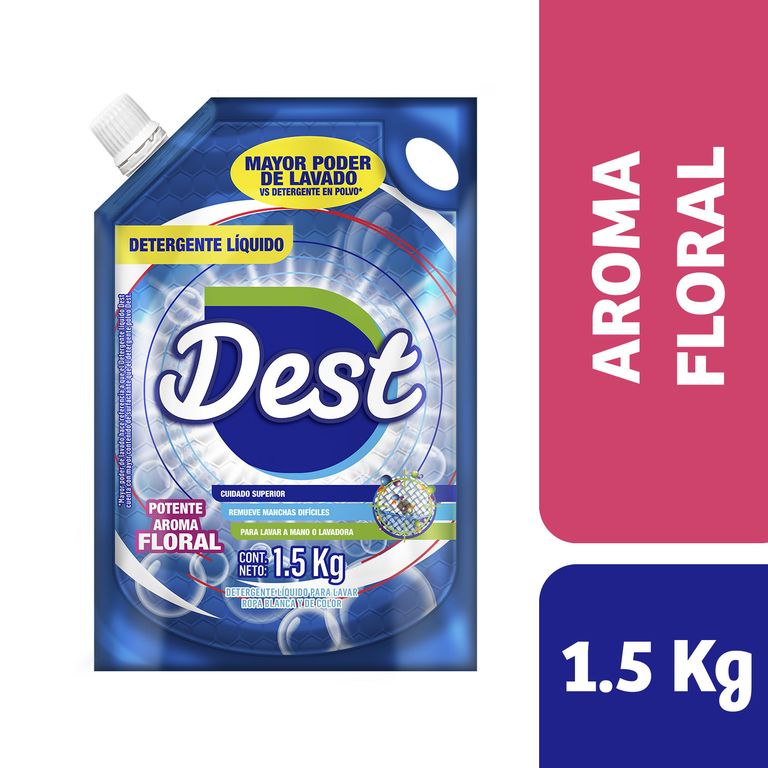 Detergente Líquido Dest Floral Doypack 1.5 L