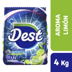 DEST - Detergente Polvo Limón Bolsa 4 kg