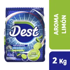 DEST - Detergente Polvo Limón Bolsa 2 kg