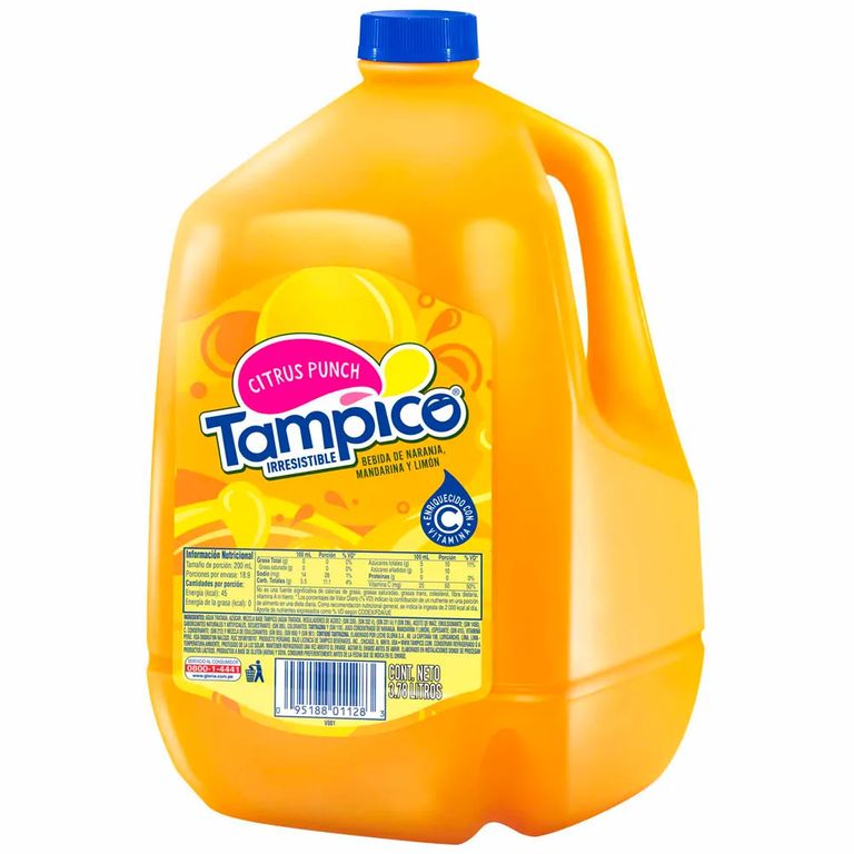 Bebida Tampico Citrus Punch Botella 3.78 L