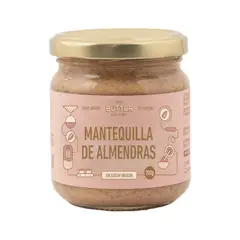 THE BUTTER FACTORY - Mantequilla De Almendra Y Stevia Frasco x 200 g