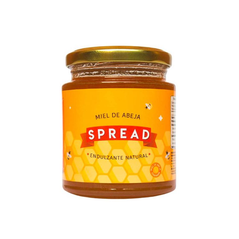 Miel De Abeja Frasco Spread Peru Envase 300 g