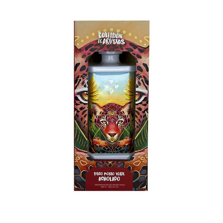 Pisco Mosto Verde Acholado Cuatro Gallos Botella 750 mL