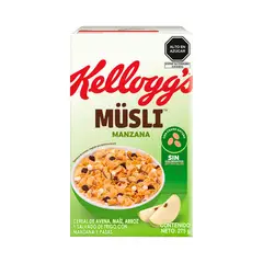 KELLOGGS - Cereal Kelloggs Müsli Manzana Caja 275 g