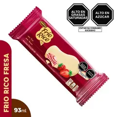 DONOFRIO - Helado en Paleta Donofrio Frio Rico Fresa Huaura