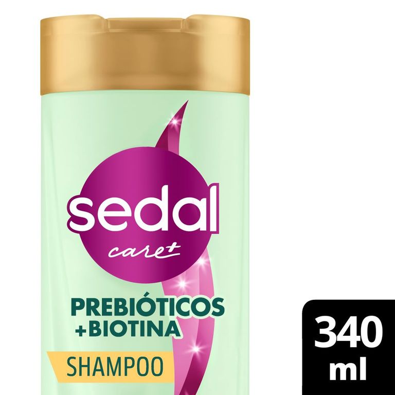 Shampoo Sedal Prebióticos Biotina Botella 340 mL
