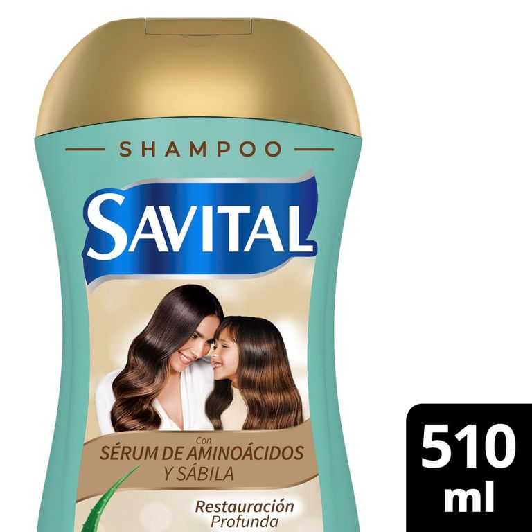 Shampoo Savital Aminoácidos Botella 510 mL