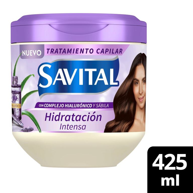 Tratamiento Capilar Savital Complejo Hialurónico Envase 425 mL