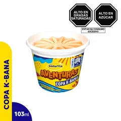 DONOFRIO - Helado Donofrio Copa Kbana Lúcuma Vainilla Envase 103 mL