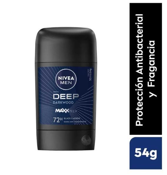 Desodorante en Barra Nivea Men Deep Darkwood Envase 54 g