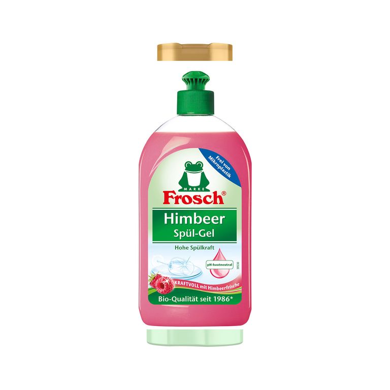 Lavavajilla en Gel Frosch Vinagre Frambuesa Envase 500 mL