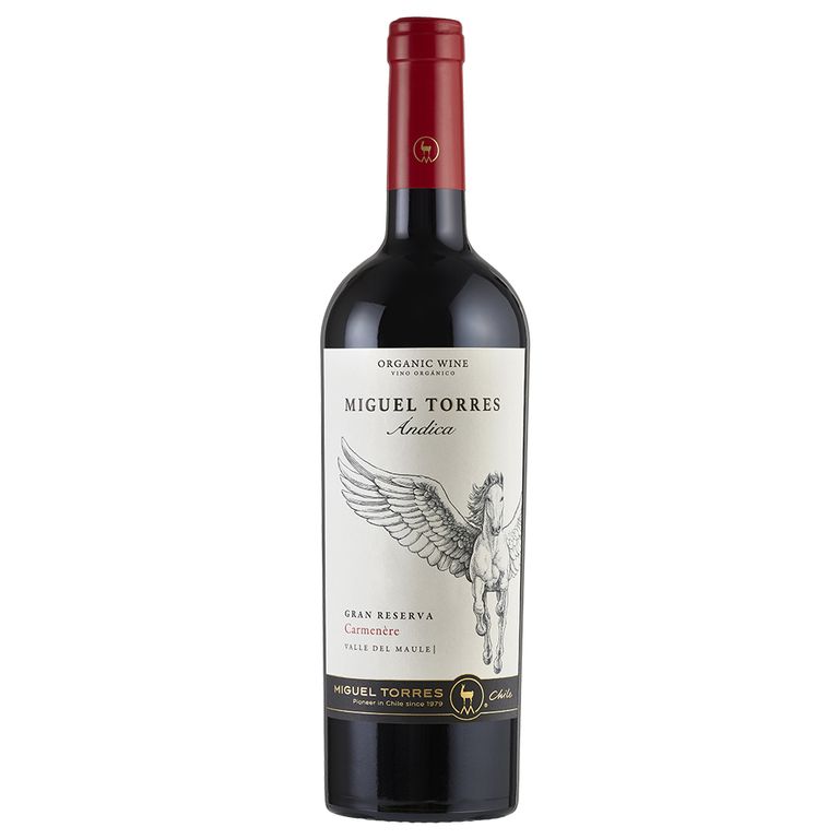 Vino Miguel Torres Carmenere Andica Gran Reserva Botella 750 mL