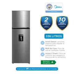 MIDEA - Midea Refrigeradora 338L Mdrt489Mtr46Pew
