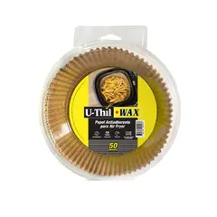 UTHIL - Papel Antiadherente Para Air Fryer Pack 50 Und