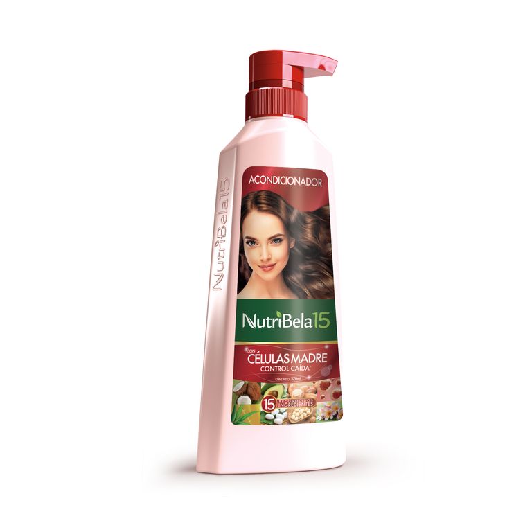 Acondicionador Nutribela 15 Células Madre Botella 370 mL