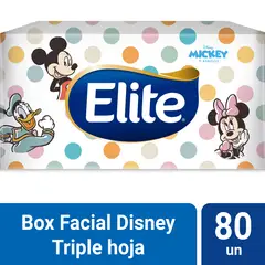 ELITE - Pañuelos Disney Familiar Triple Hoja Caja 80 Und