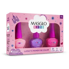 MASGLO - KIT 1 PRINCESA MASGLO KIDS X 3 UN
