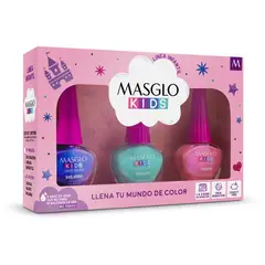 MASGLO - KIT 2 ARCOIRIS KIDS X 3UN