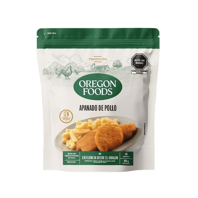 Apanado de Pollo Oregon Foods Bolsa 400 g