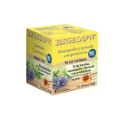 BIGELOW - Infusión Manzanilla Y Lavanda Caja 12 g