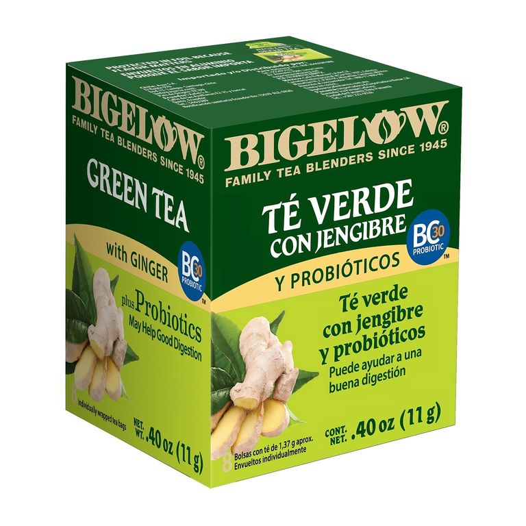 Té Verde Bigelow Con Jengibre Caja 8 Und