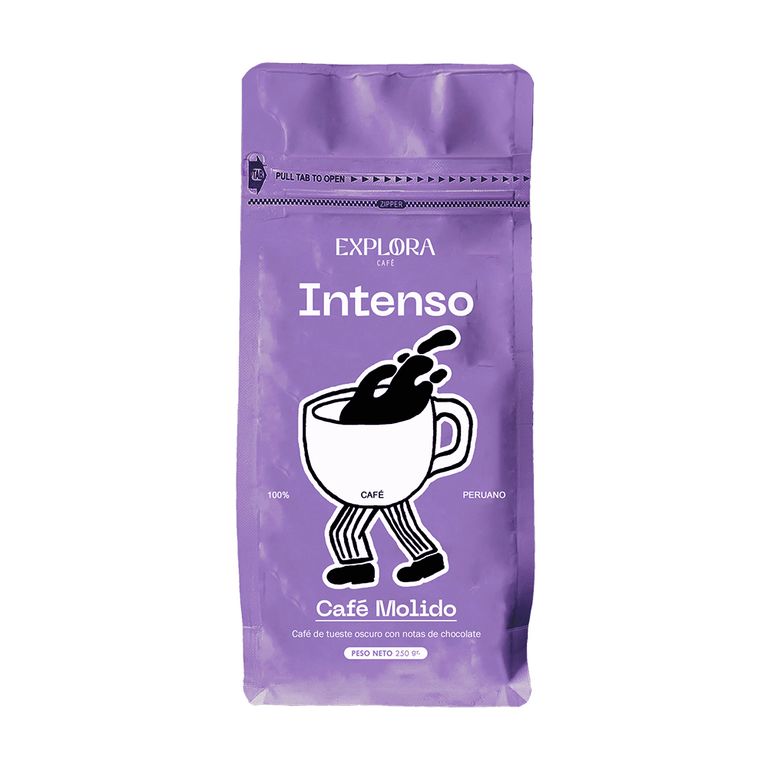 Café Molido Intenso Explora Café Doypack 250 g