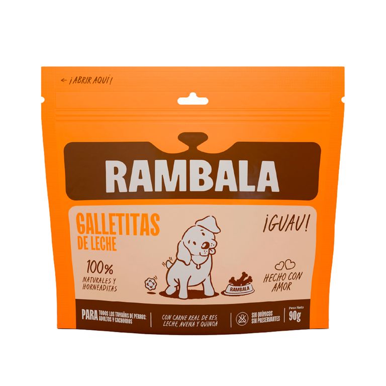 Galletitas de Leche Rambala Doypack 90 g