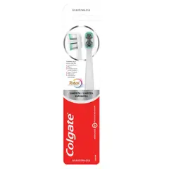 COLGATE - Cepillo Dental Colgate Limpieza Espumosa Suave Pack 2 Und