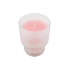 undefined - Vela Envase Vidrio Rosado Col Funny Bunny