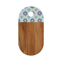 Casa Joven - Tabla Acacia con Diseño 35X18 Tulum