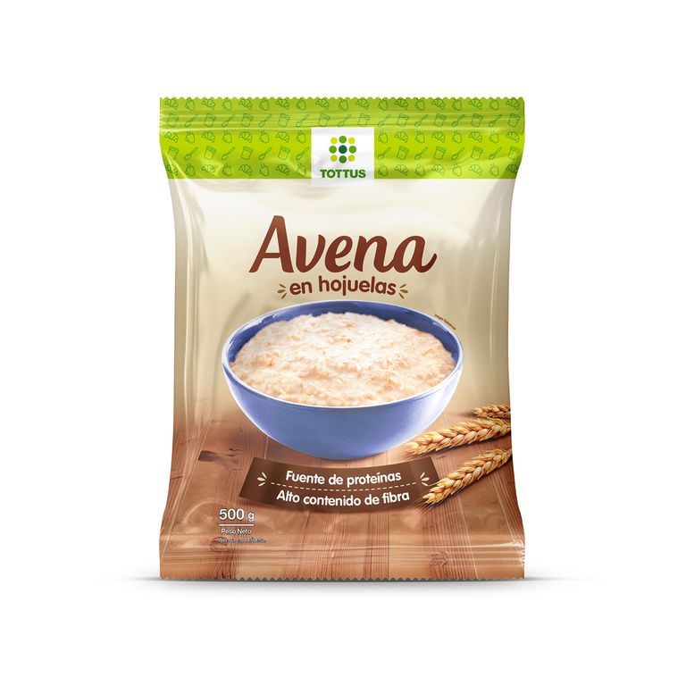 Avena Tottus Bolsa 500 g