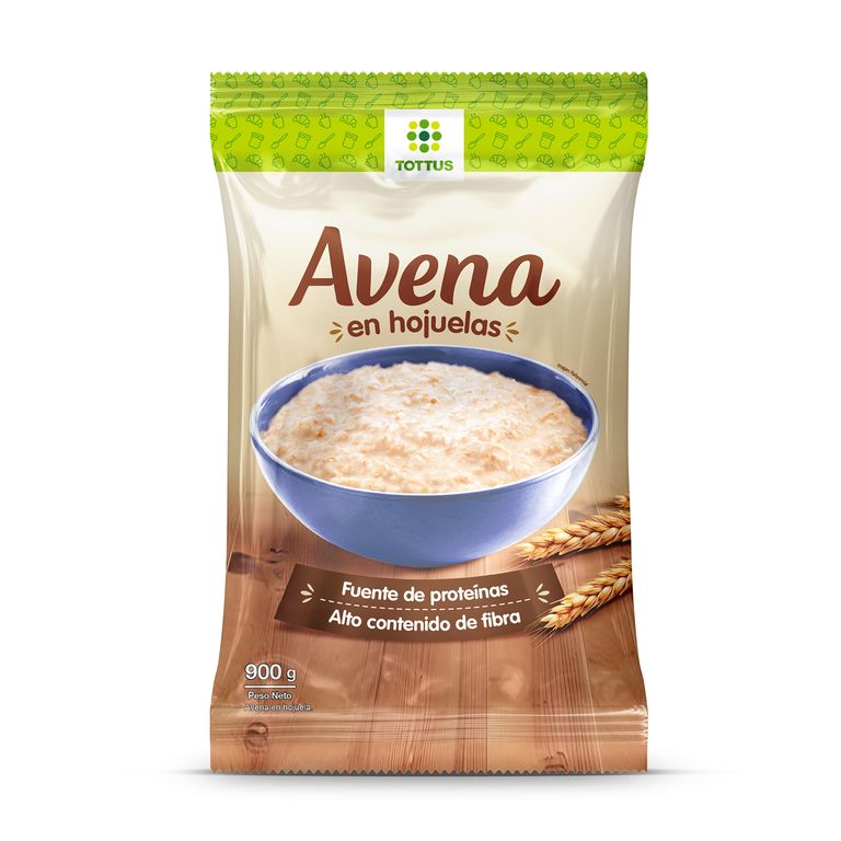 Avena Tottus Bolsa 900 g