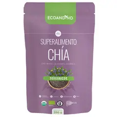 ECOANDINO - Chía Negra Orgánica Ecoandino en Granos Doypack 250 g