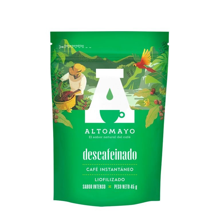 Café Soluble Altomayo Descafeinado Doypack 45 g