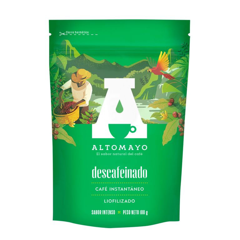 Café Soluble Altomayo Descafeinado Doypack 100 g