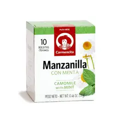 CARMENCITA - Infusión De Manzanilla Con Menta