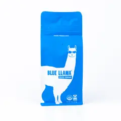 BLUE LLAMA - Café Orgánico Blue Llama Sumaq Tostado Molido Empaque 284 g