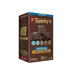TWENTYS - Barra de Proteína Twentys Chocolate Brownie Caja 3 Und