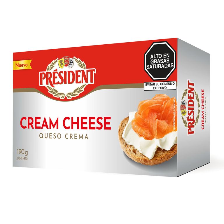 Queso Crema President Envase 190 g
