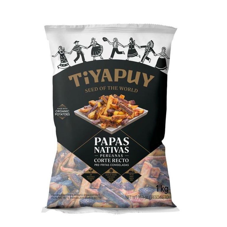 Papas Nativas Congeladas Tiyapuy Bolsa 1 Kg