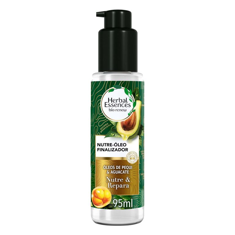 Óleo Capilar Herbal Essences Finalizador Pequi Envase 95 mL