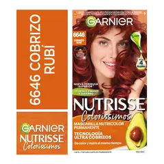 NUTRISSE - Tinte Nutrisse Colorissimo Tono 6646 Cobrizo Rubí